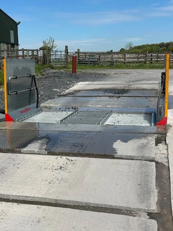 Inset SiteWash wheel wash